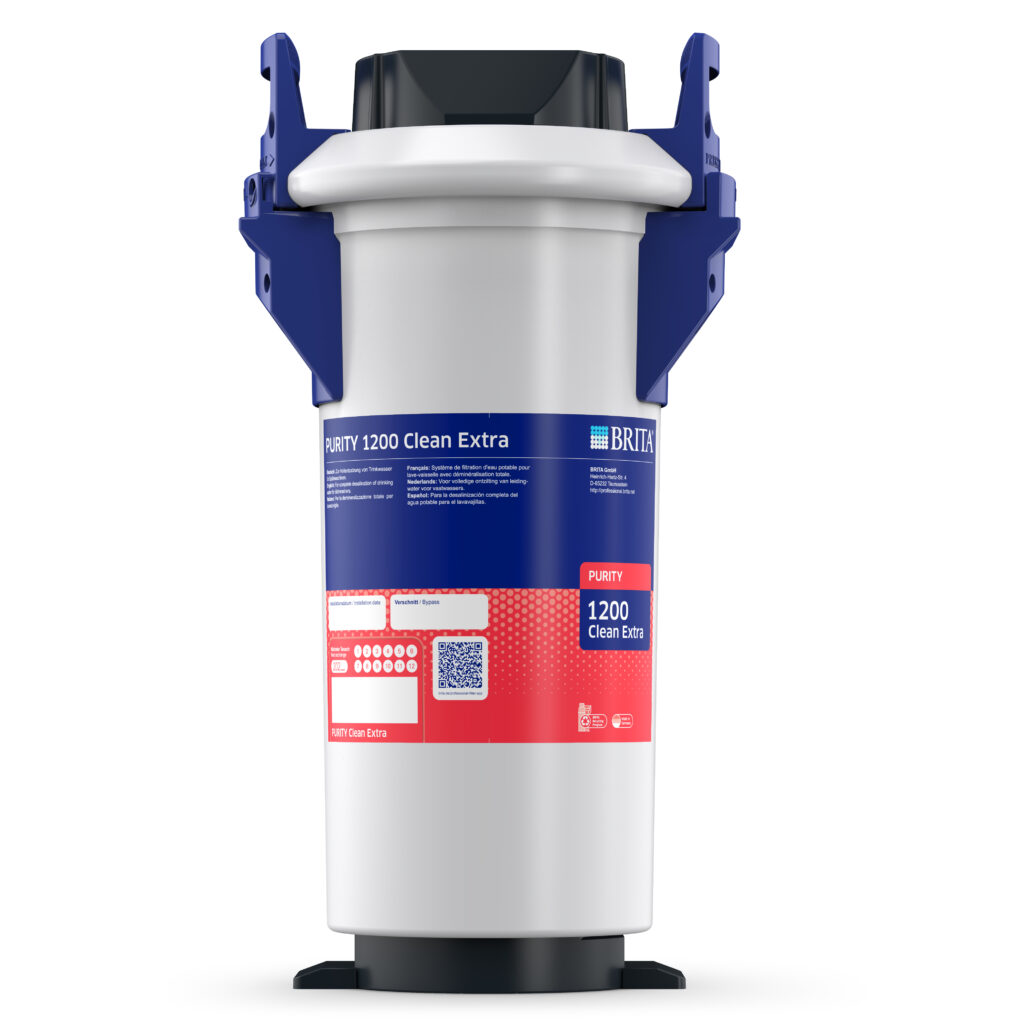 Filtri BRITA PURITY 1200 CLEAN EXTRA ST, sistem i plotë me fishek –