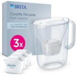 BRITA Style Essential XL LED4W e bardhë (me 3 Filtera)